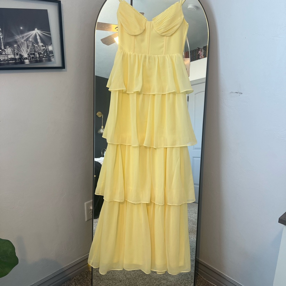 Birdy Grey Butter Yellow Dress